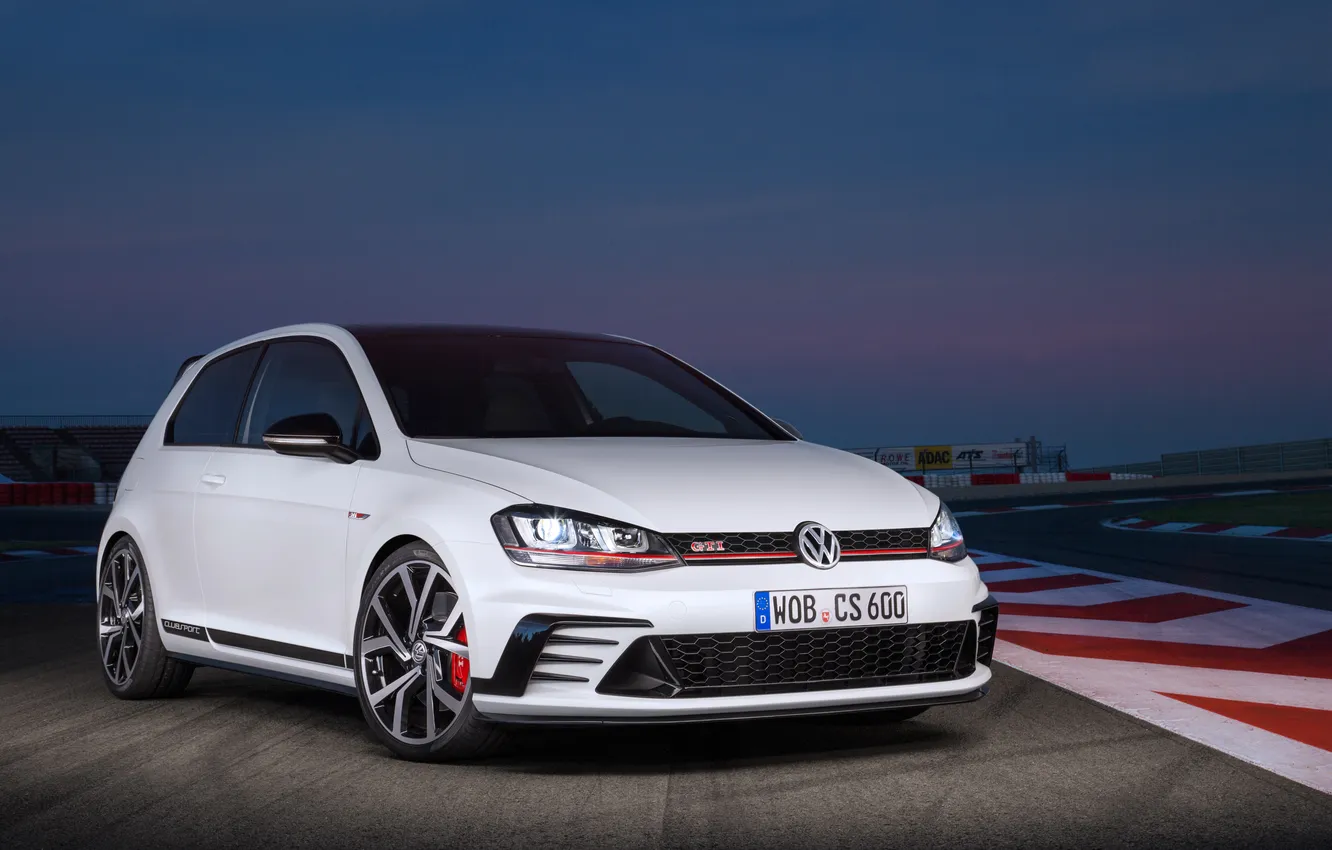 Фото обои Volkswagen, гольф, Golf, GTI, 2015, фольксаген