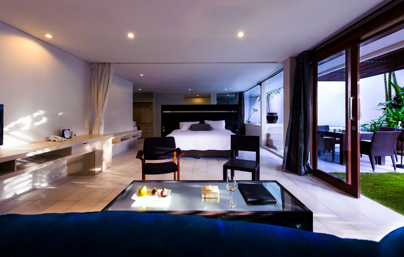 Фото обои pool, design, style, interior, suite, Bali
