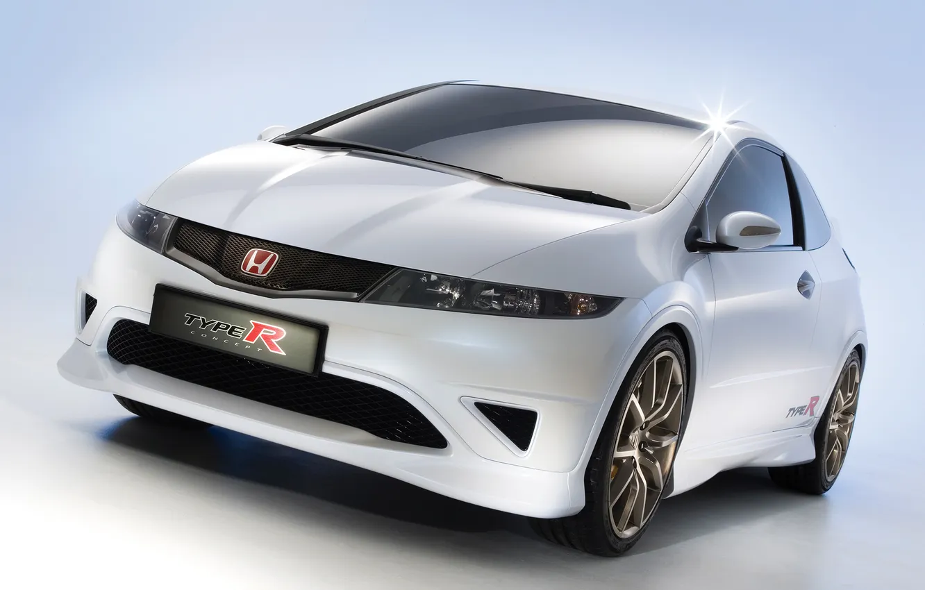 Фото обои Concept, купе, 2006, концепт-кар, Honda, Civic Type-R, Honda Civic Type-R Concept