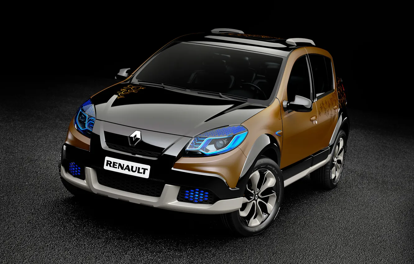 Фото обои Concept, Renault, 2010, рено, сандеро, Sandero, Stepway, степвей
