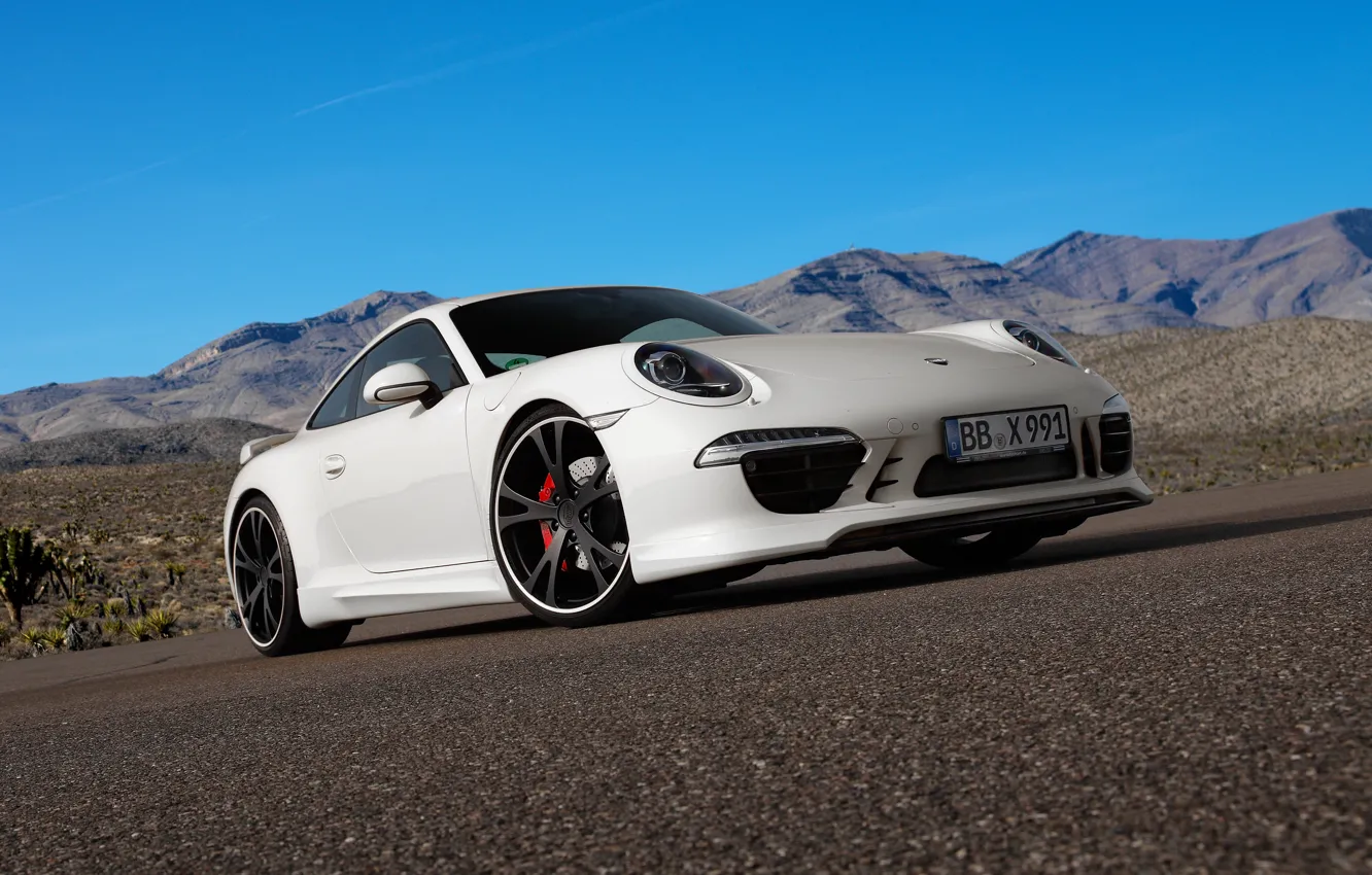 Фото обои купе, 911, Porsche, 2012, порше, каррера, TechArt, Carrera S