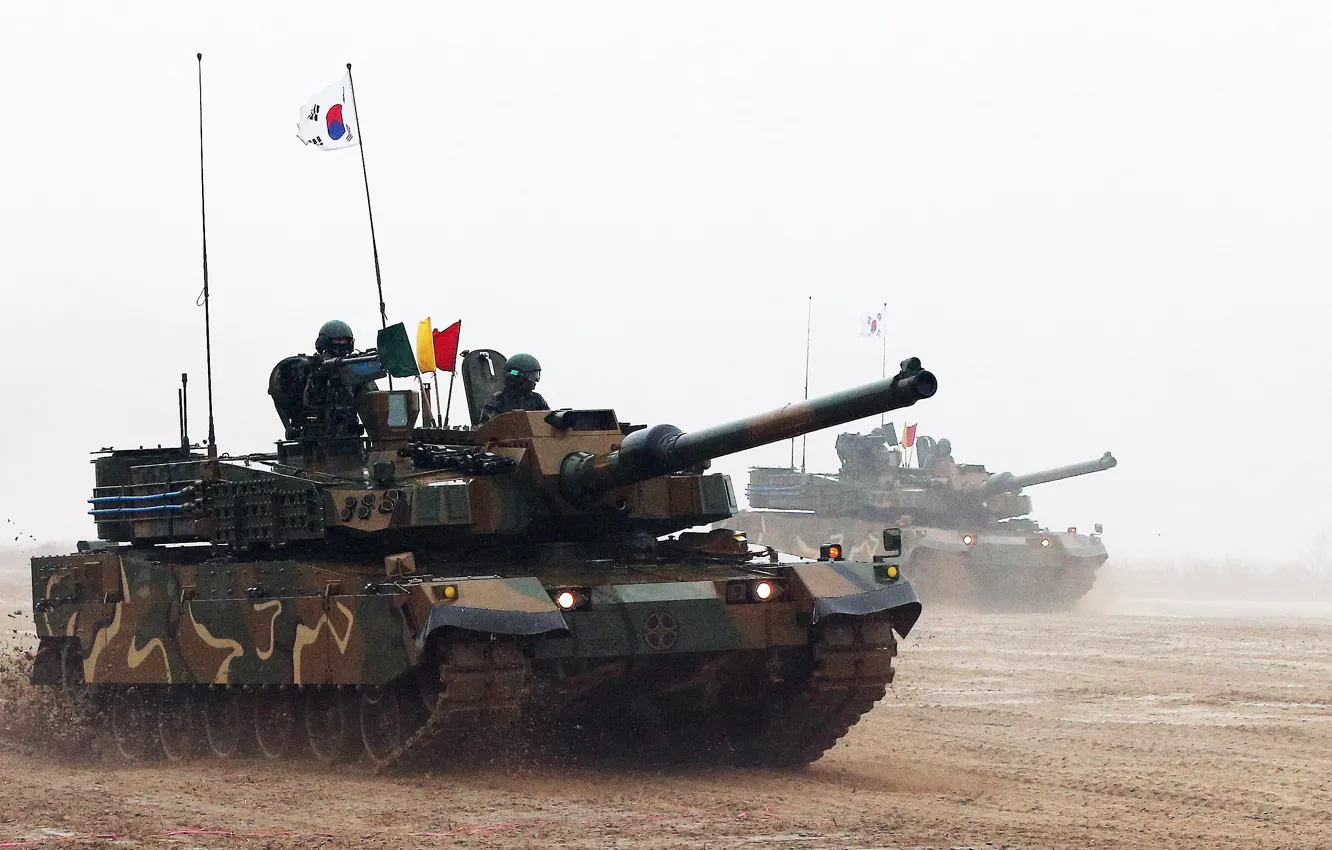 Фото обои weapon, tank, armored, Korea, military vehicle, armored vehicle, armed forces, military power
