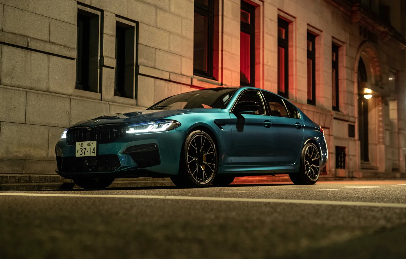 BMW m5 Competition Green