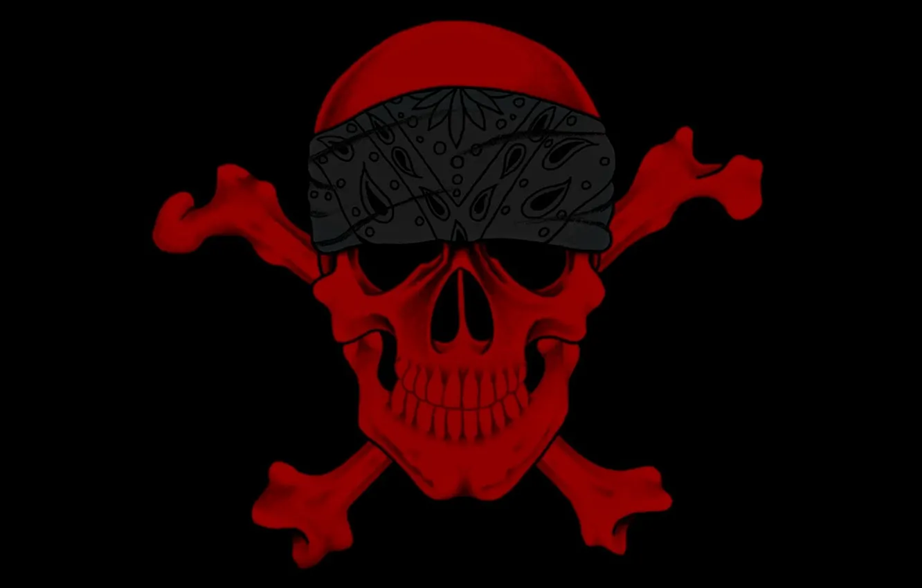 Фото обои wallpaper, skull, red, background, gangsta, death, bones, teeth