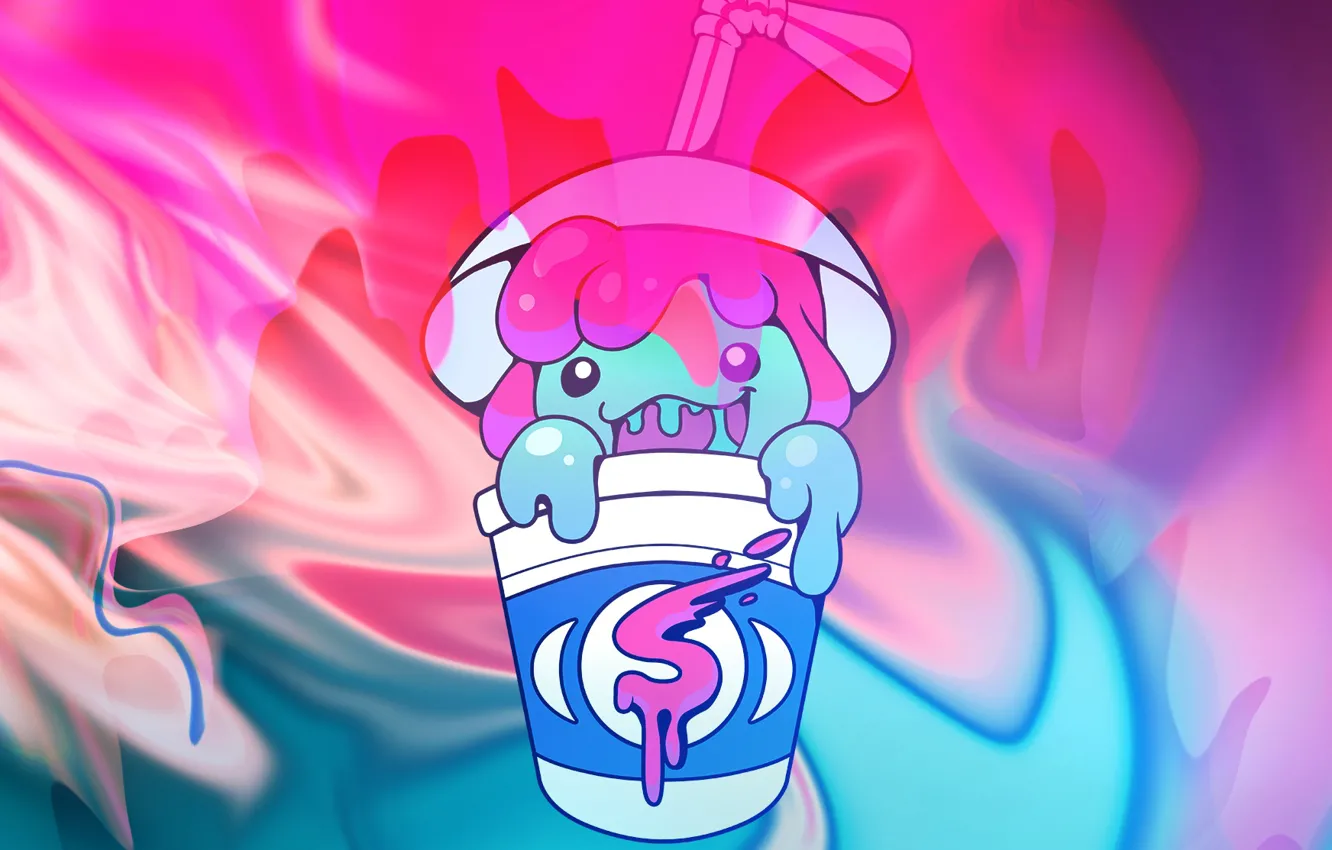Фото обои Music, Cover, Monstercat, Slushii, Luv U Need U