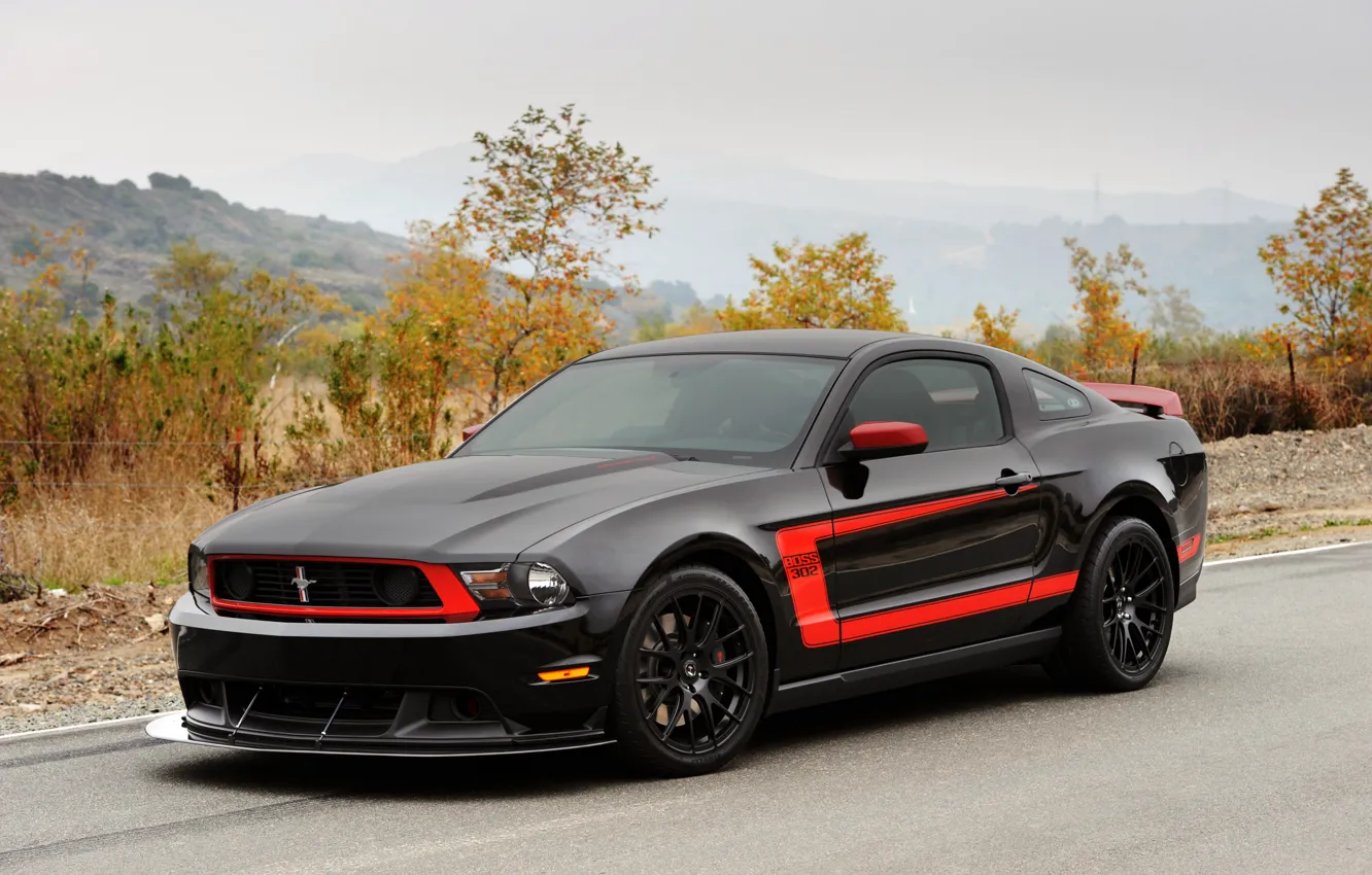 Фото обои Mustang, Ford, мустанг, форд, 2011, Hennessey