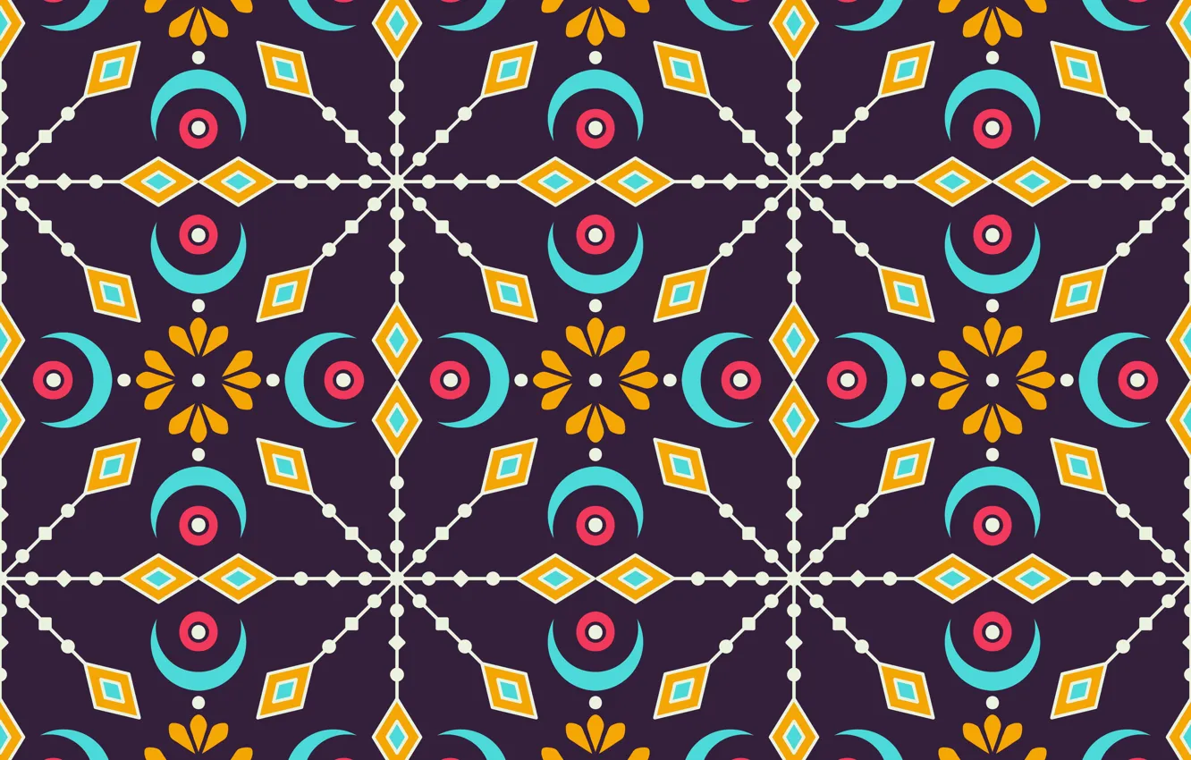 Фото обои фон, узор, орнамент, Colorful, background, pattern
