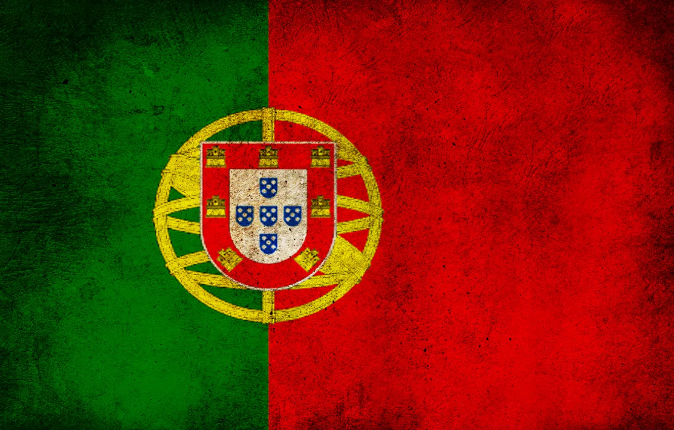 Фото обои цвета, полосы, флаг, грязь, Португалия