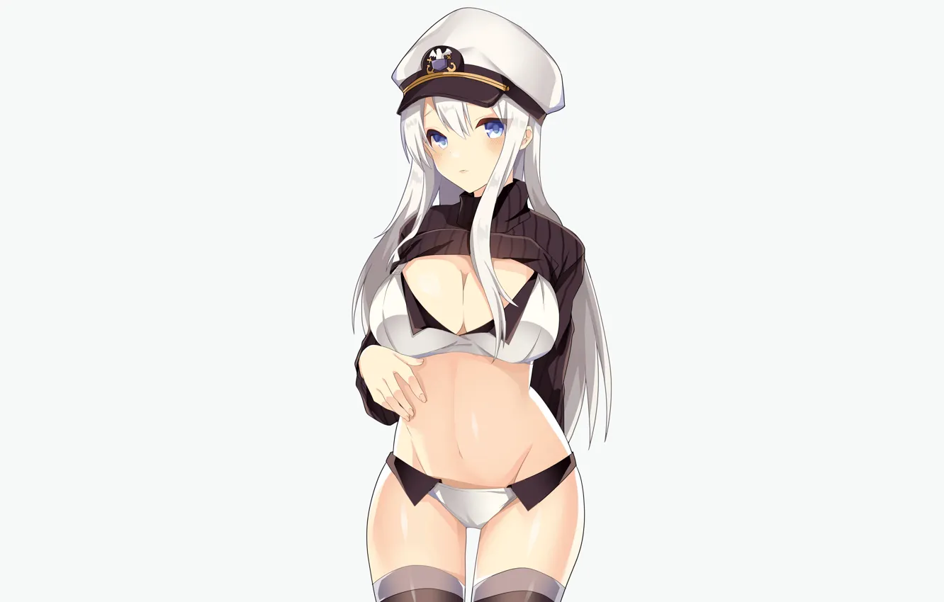 Фото обои girl, sexy, lingerie, pantsu, bra, cleavage, Enterprise, panties