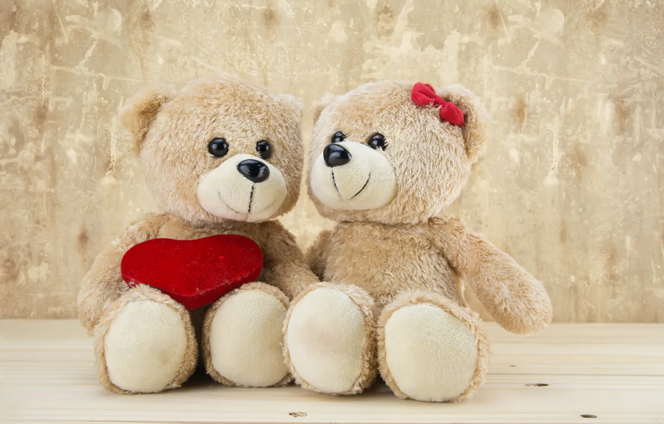 Фото обои любовь, мишка, love, toy, bear, heart, romantic, sweet