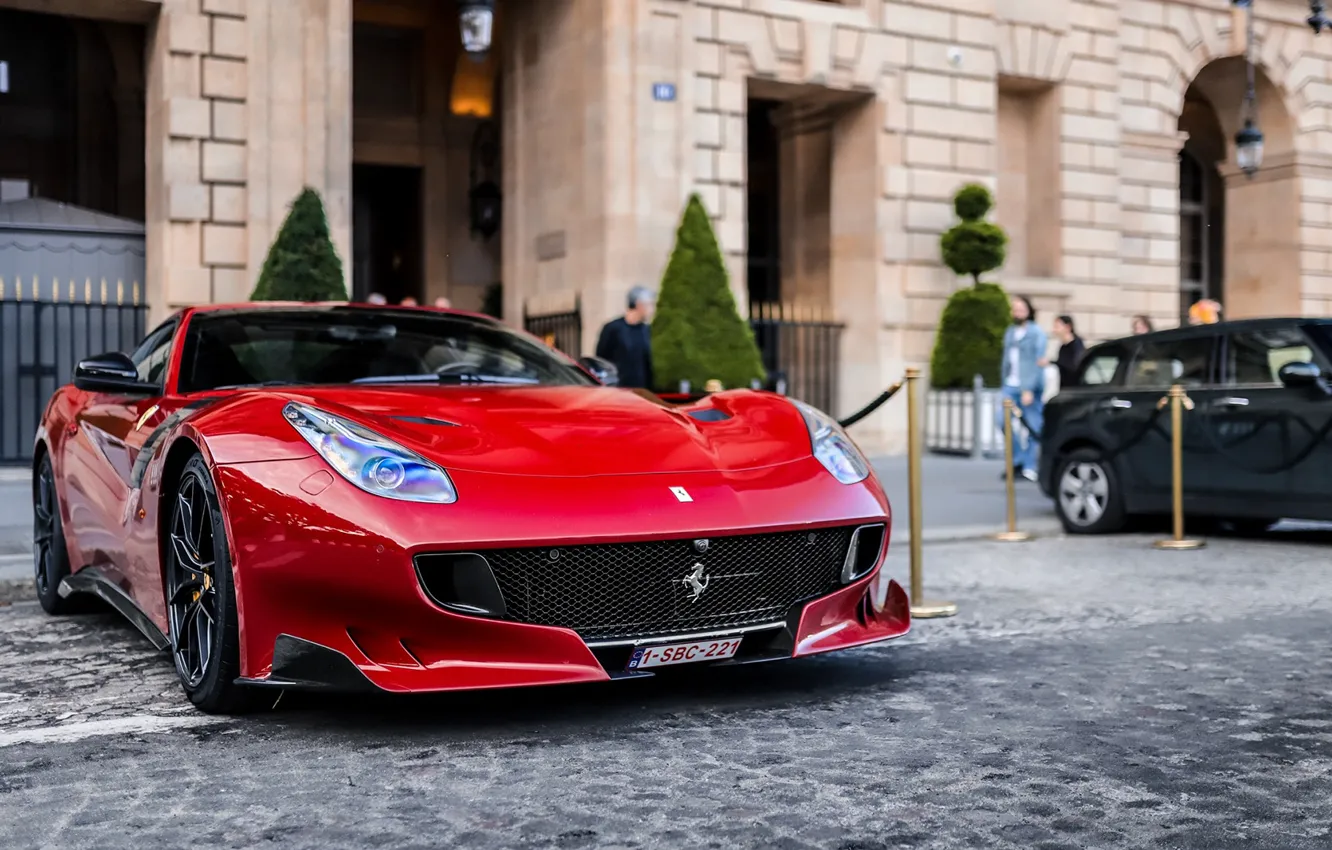 Фото обои обои, Феррари, Ferrari, иномарка, Ferrari F12 TDF