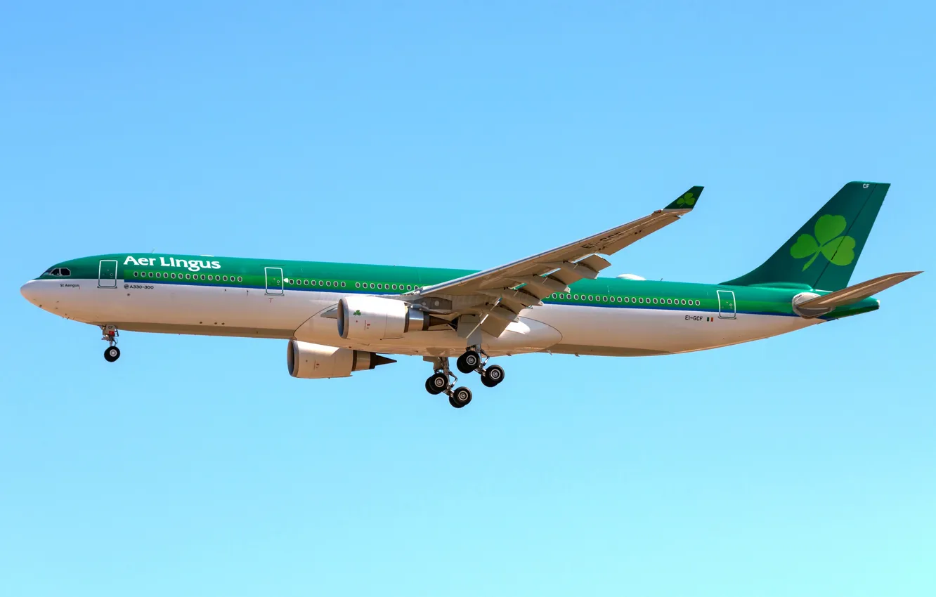 Фото обои Boeing, Airbus, A330, Irish Aer Lingus