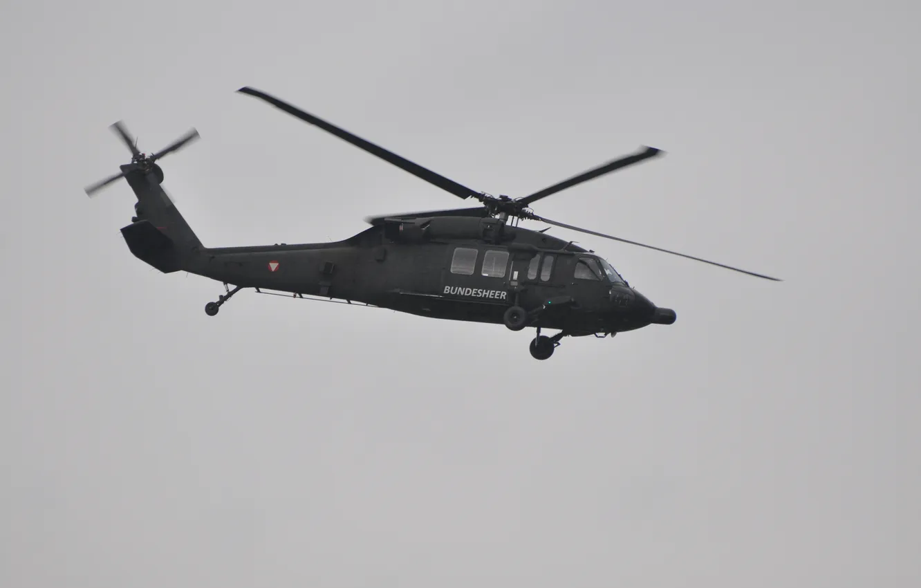 Фото обои helicopter, black hawk, Airpower, Austrian Air Force