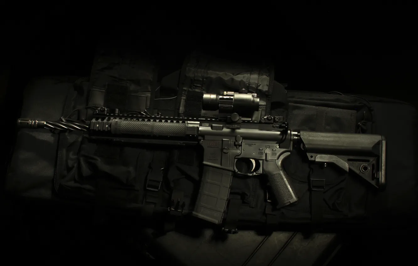 Фото обои оружие, карабин, штурмовая винтовка, M6A2