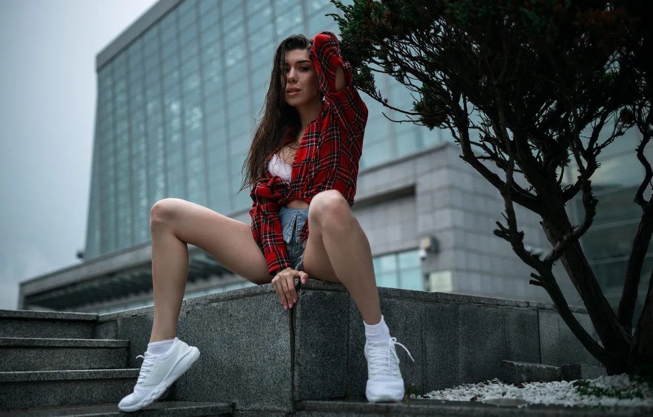 Фото обои city, sexy, pose, Vadim Podoprigora