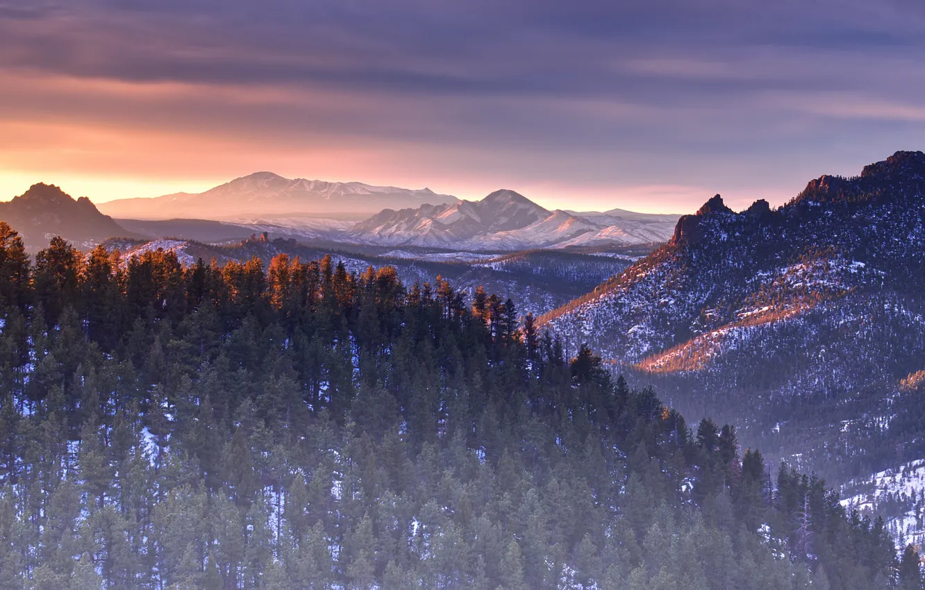 Фото обои USA, Colorado, Pikes Peak, America's Mountain