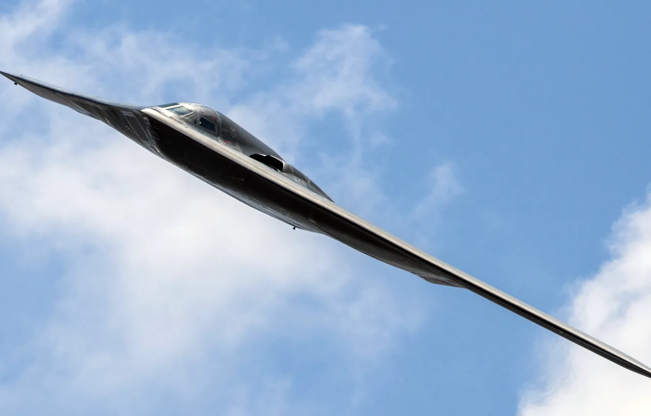 Фото обои Spirit, B-2, ВВС США, Northrop Grumman, американский тяжёлый, малозаметный стратегический бомбардировщик