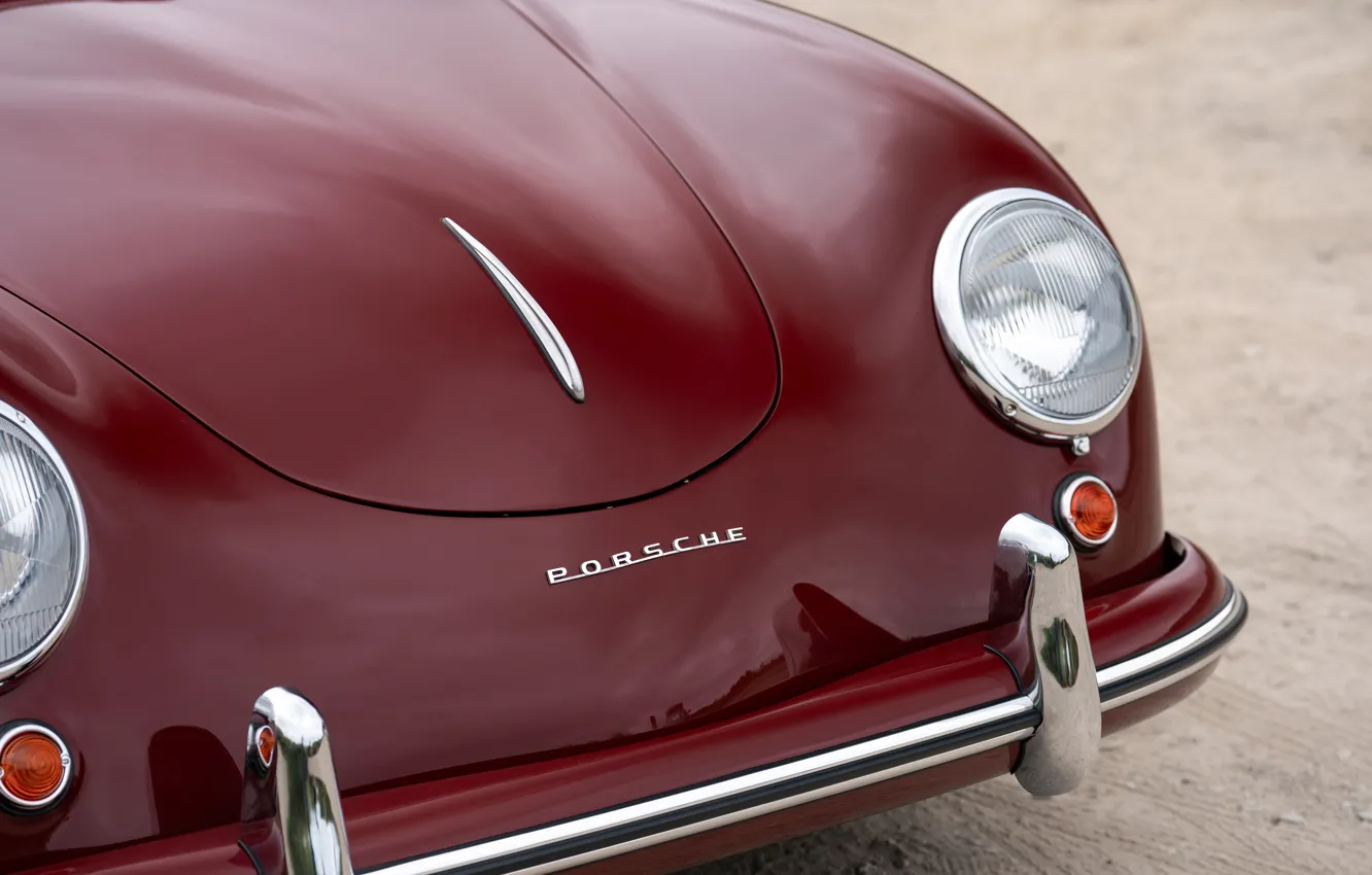 Фото обои Porsche, 1953, 356, Porsche 356 1300 Cabriolet