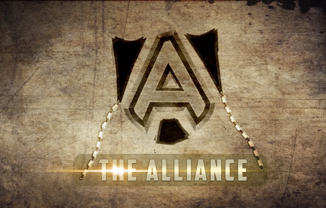 Фото обои дота 2, dota 2, альянс, the alliance, pro team