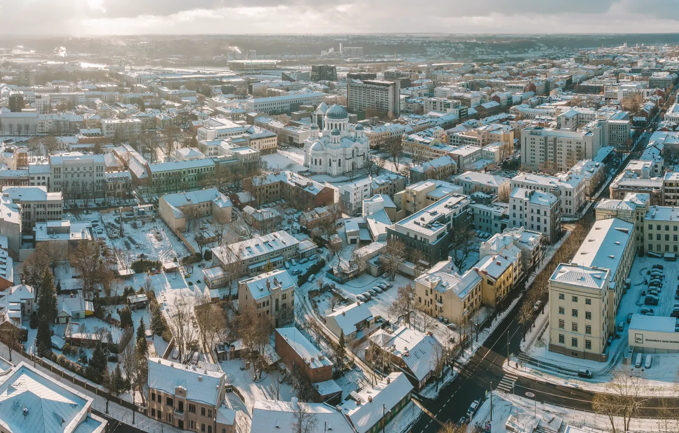 Фото обои Lietuva, Kaunas, miestas