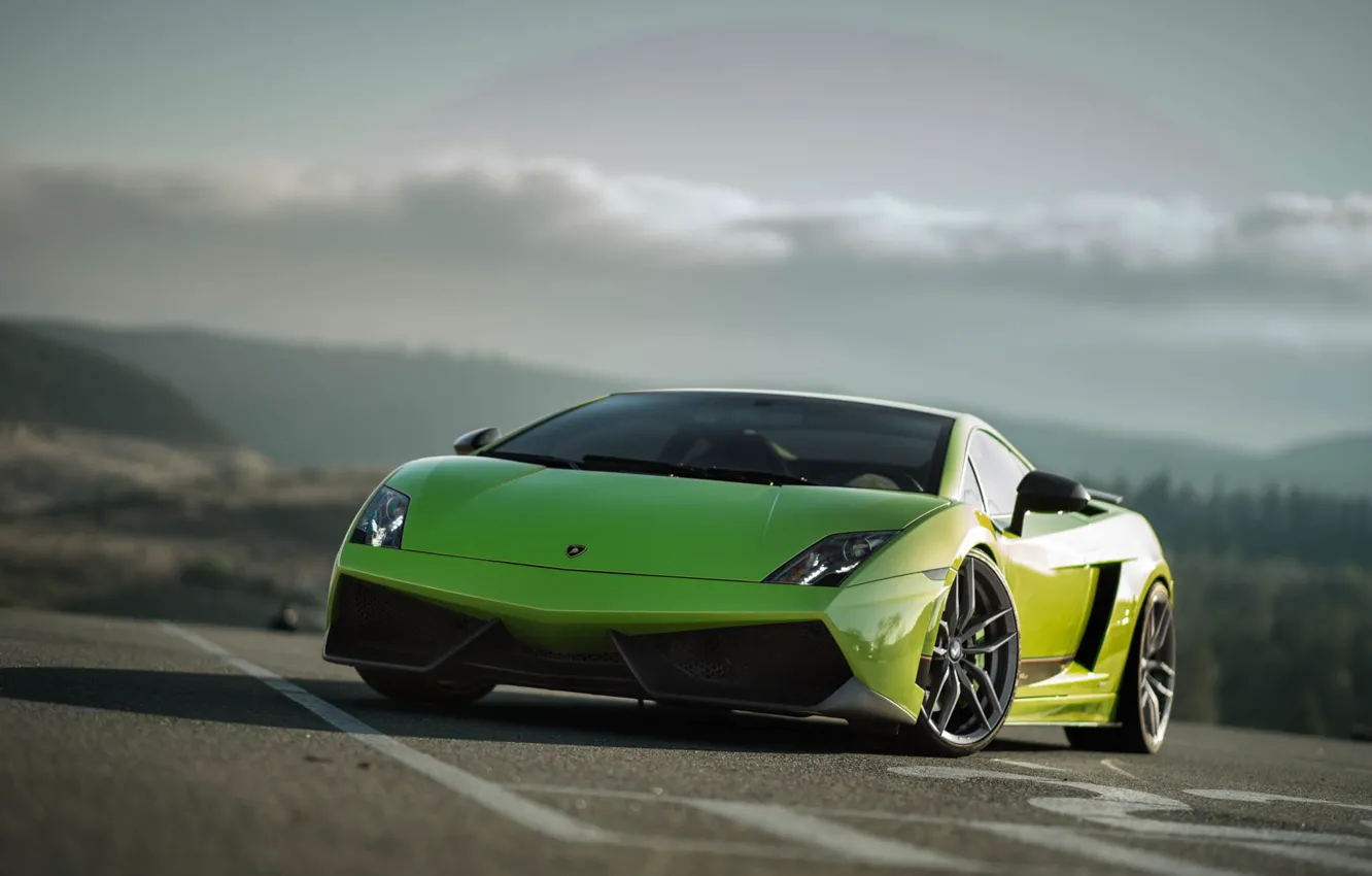 Фото обои Lamborghini, Superleggera, Gallardo, Vorsteiner, Wheels, on