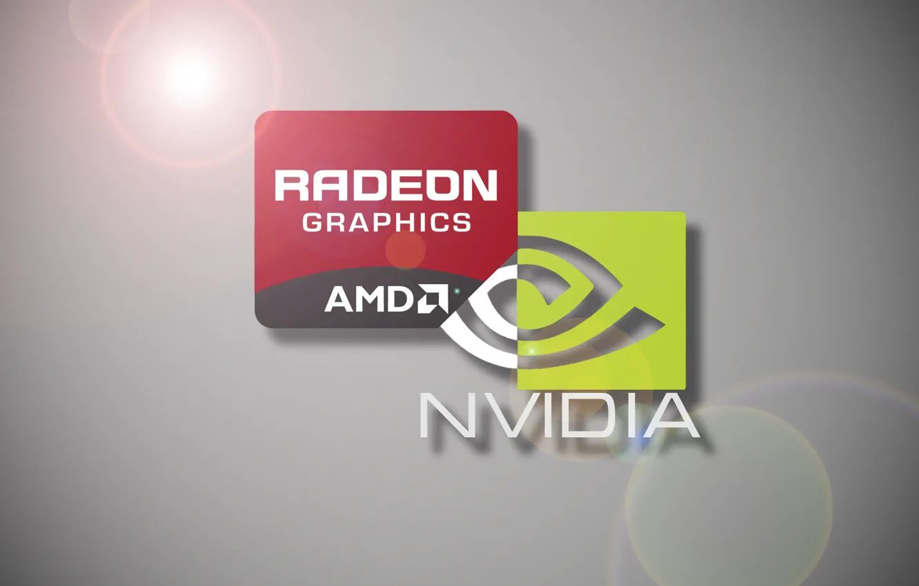 Фото обои компьютер, минимализм, minimal, Nvidia, AMD, Radeon