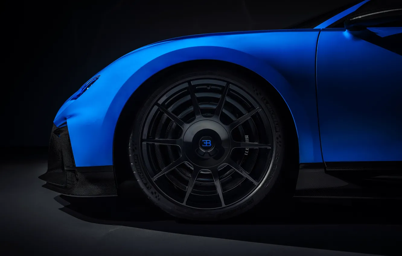 Фото обои колесо, Bugatti, гиперкар, Chiron, 2020, Pur Sport
