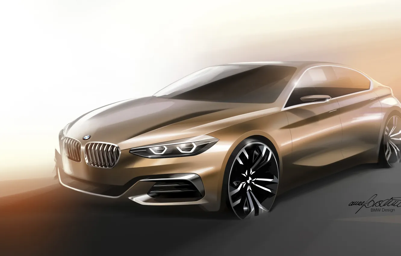 Фото обои Concept, бмв, BMW, Sedan, 1-Series