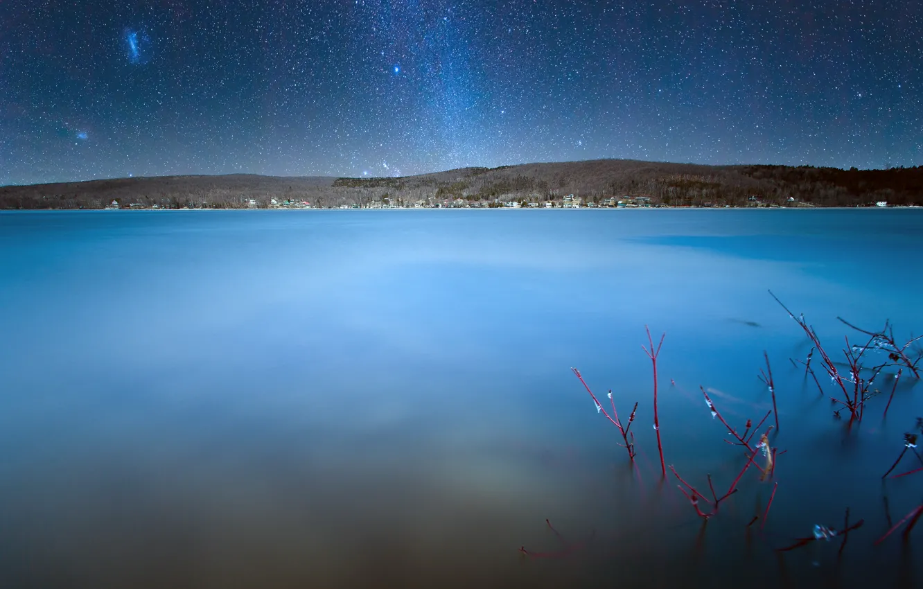 Фото обои Канада, Canada, Quebec, Квебек, Lake William