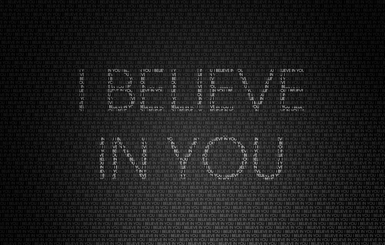 Фото обои буквы, фон, слова, i believe in you, я верю в тебя
