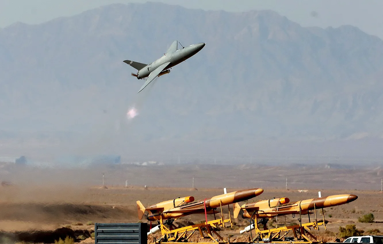 Фото обои Iran, Kaman, UAV, Karar, Loitering Amunition
