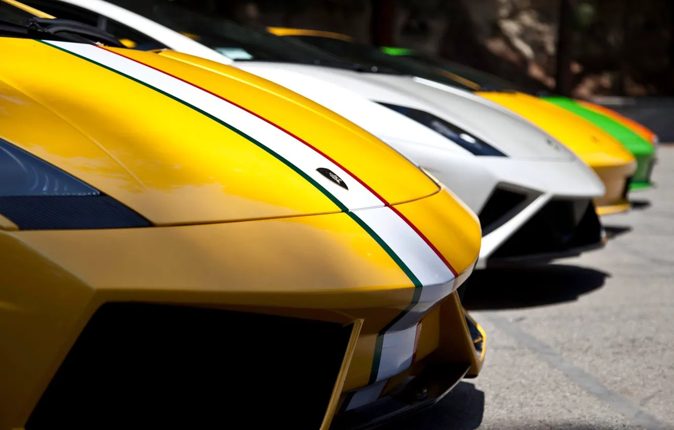 Фото обои car, Lamborghini, Gallardo, передок