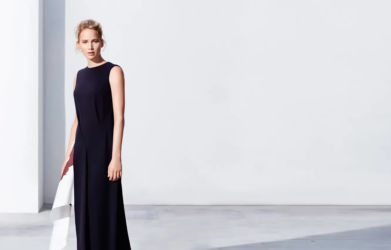 Фото обои фотосессия, Jennifer Lawrence, Dior