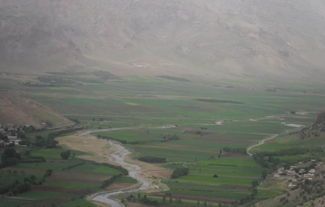 Фото обои river, landscape, iran, bistoon