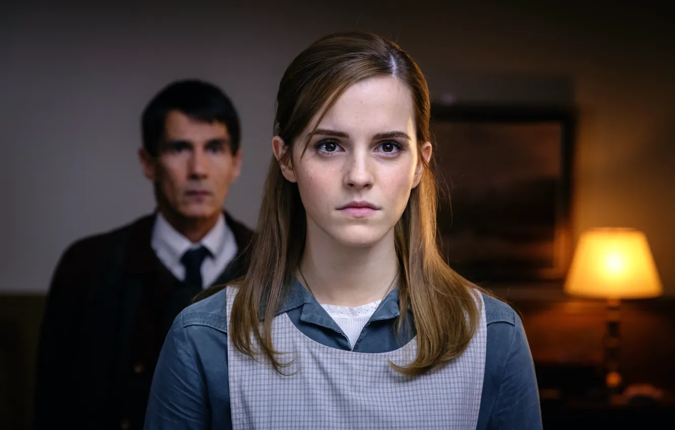 Фото обои Затмение, Эмма Уотсон, Emma Watson, Regression, Страх всегда находит свою жертву