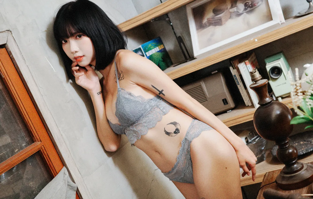 Фото обои wallpaper, girl, sexy, woman, model, asian, cute, person