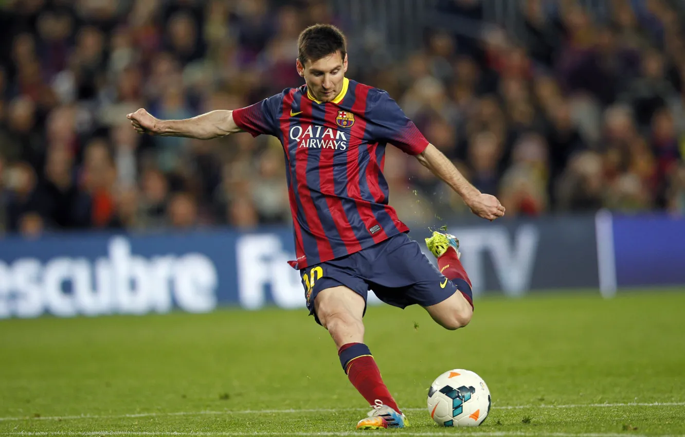 Фото обои Messi, FC Barcelona, Best Forward