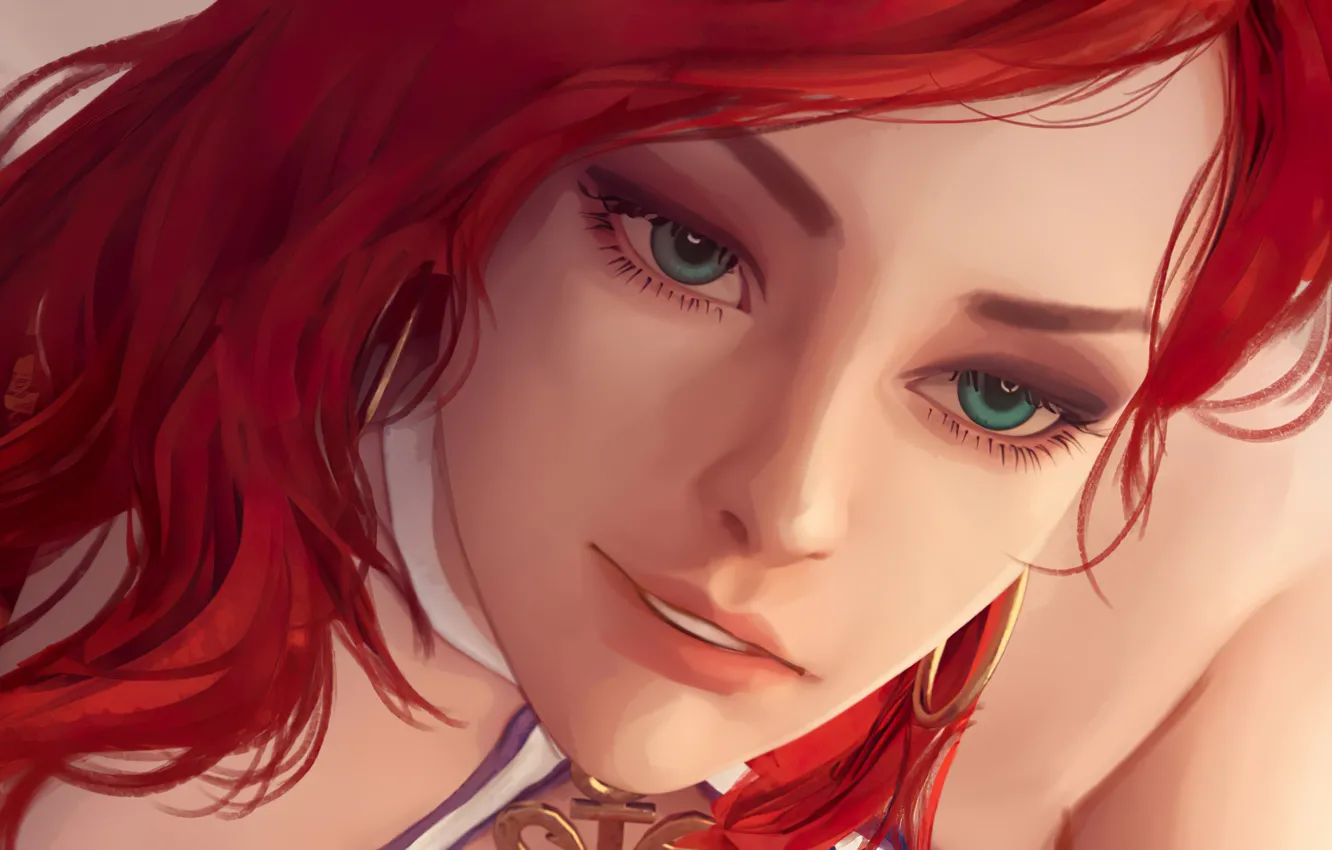 Фото обои art, league fo legends, Miss-Fortune-Firolian, firolian