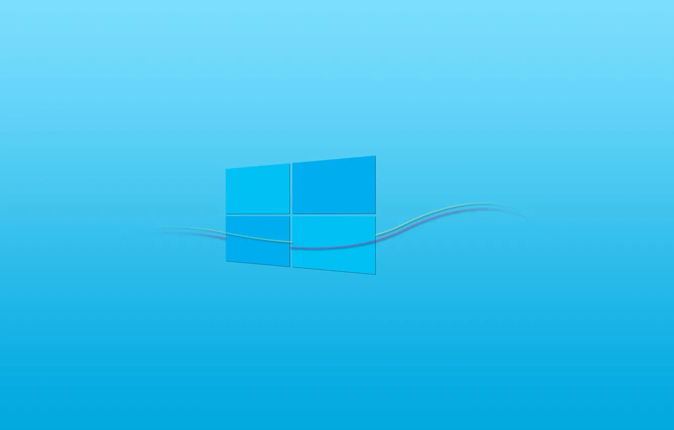 Фото обои компьютер, логотип, линия, эмблема, windows, операционная система