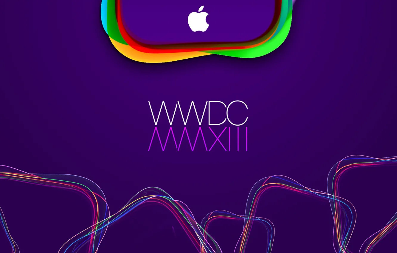 Фото обои apple, лого, mac, WWDC 2013, WWDC