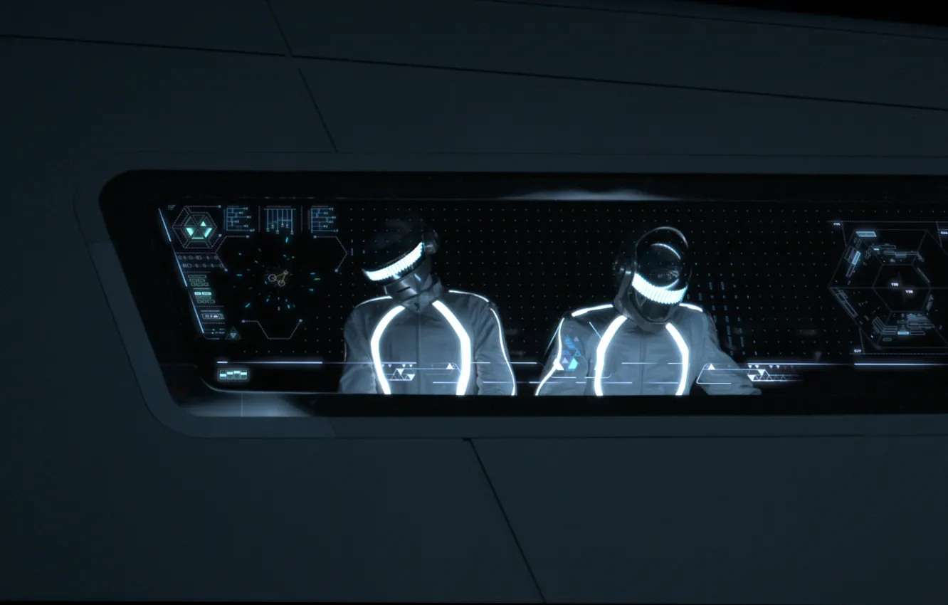 Фото обои Daft Punk, Tron, Legacy