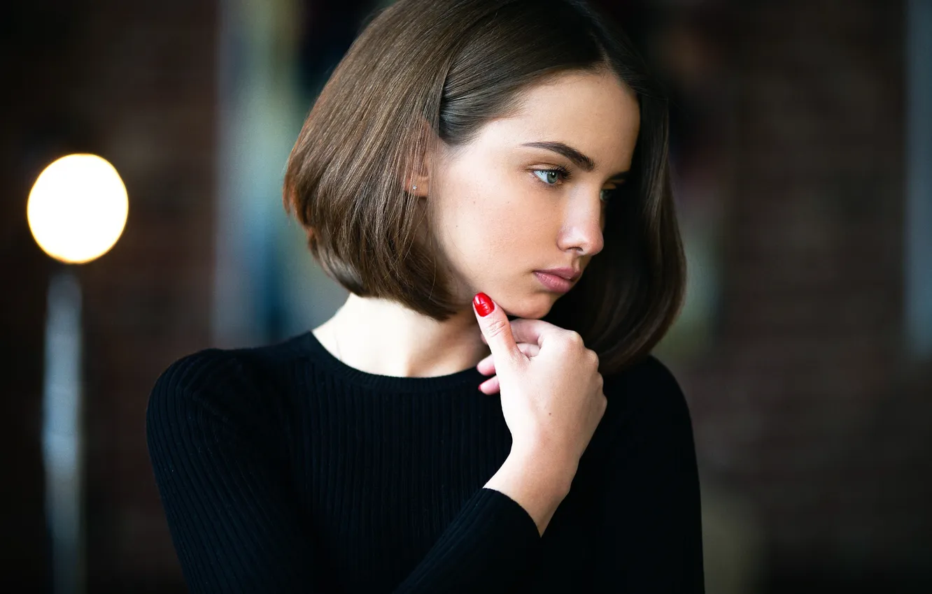 Фото обои портрет, прелесть, Антон Медведев, young Hanna