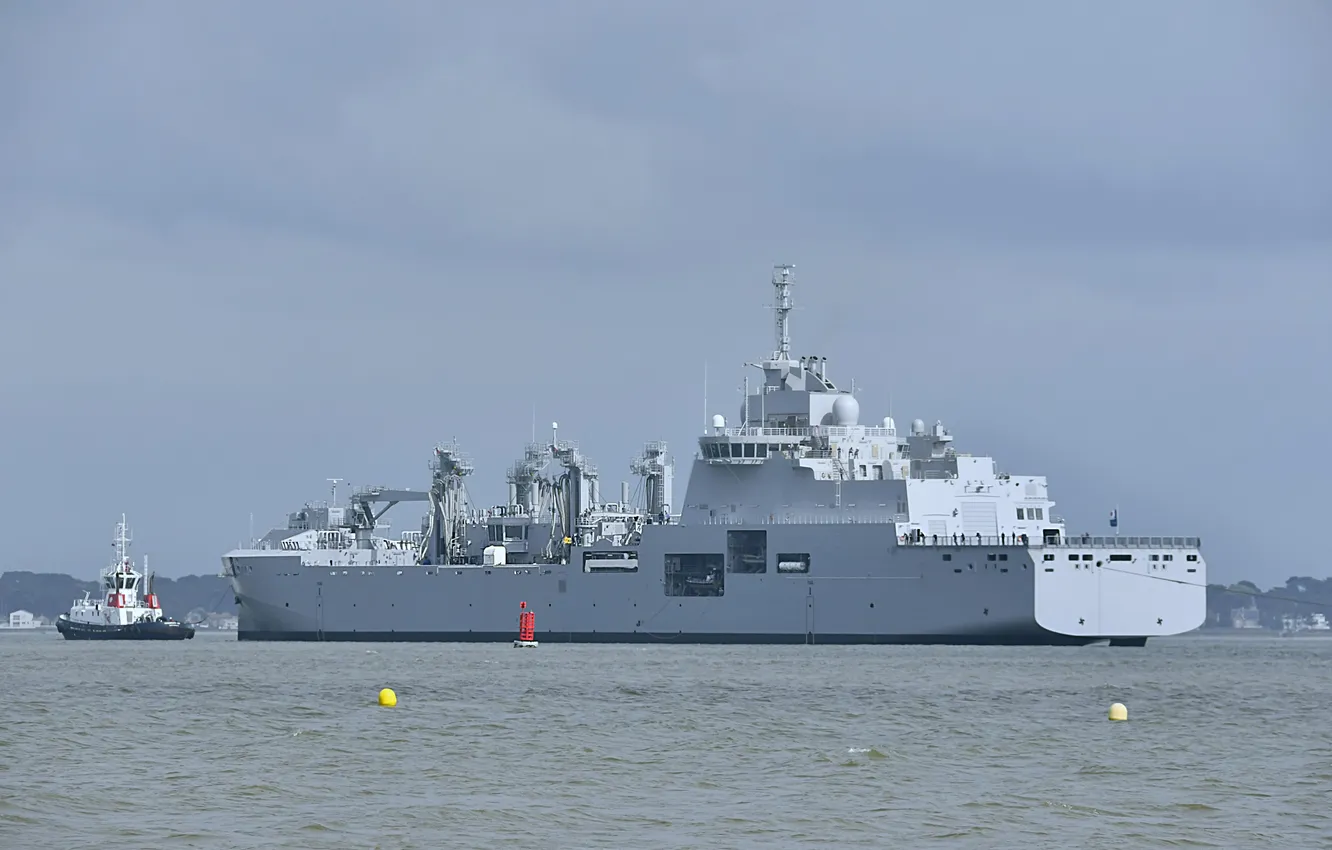 Фото обои буксировка, ВМС Франции, корабль обеспечения, Jacques Stosskopf