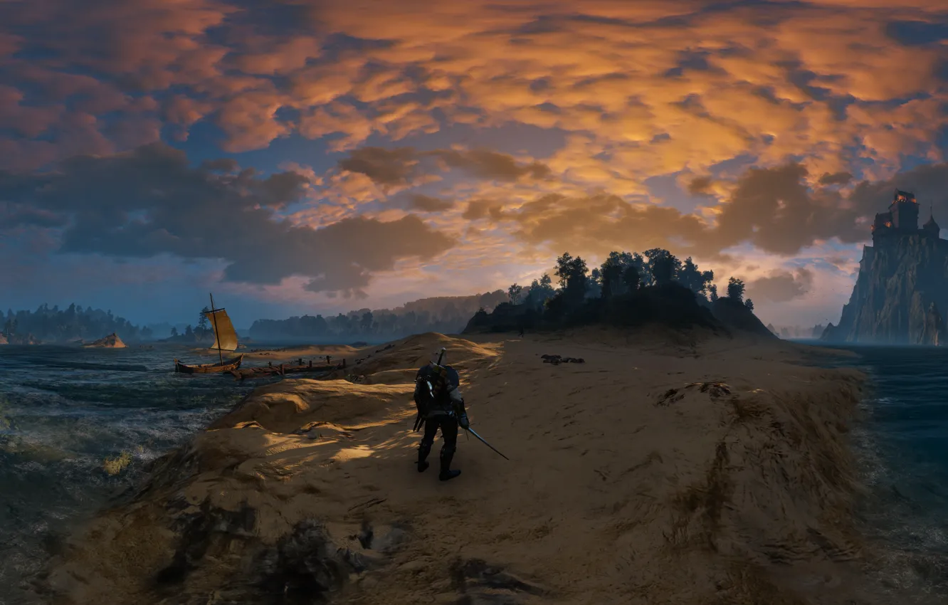 Фото обои the witcher, Ведьмак, Геральд, The Witcher 3: Wild Hunt, Ведьмак 3: Дикая Охота, Witcher 3