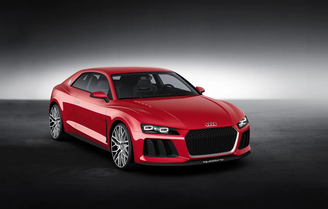 Фото обои Concept, Audi, Quattro, Sport, 2014, Laserlight