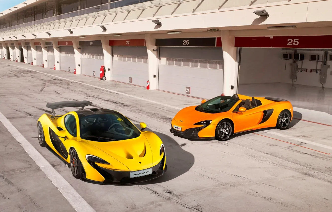 Фото обои McLaren, суперкар, макларен