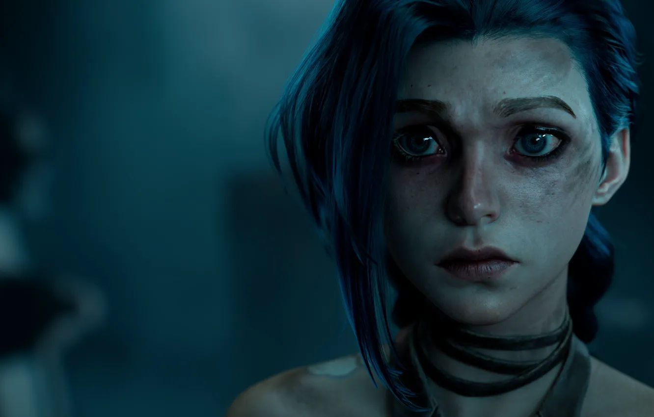 Фото обои Jinx, Arcane, Cinematic, Shot