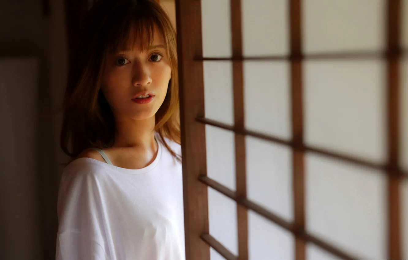 Фото обои Asian, Model, Woman, Japanese, Minka, Airi Kijima