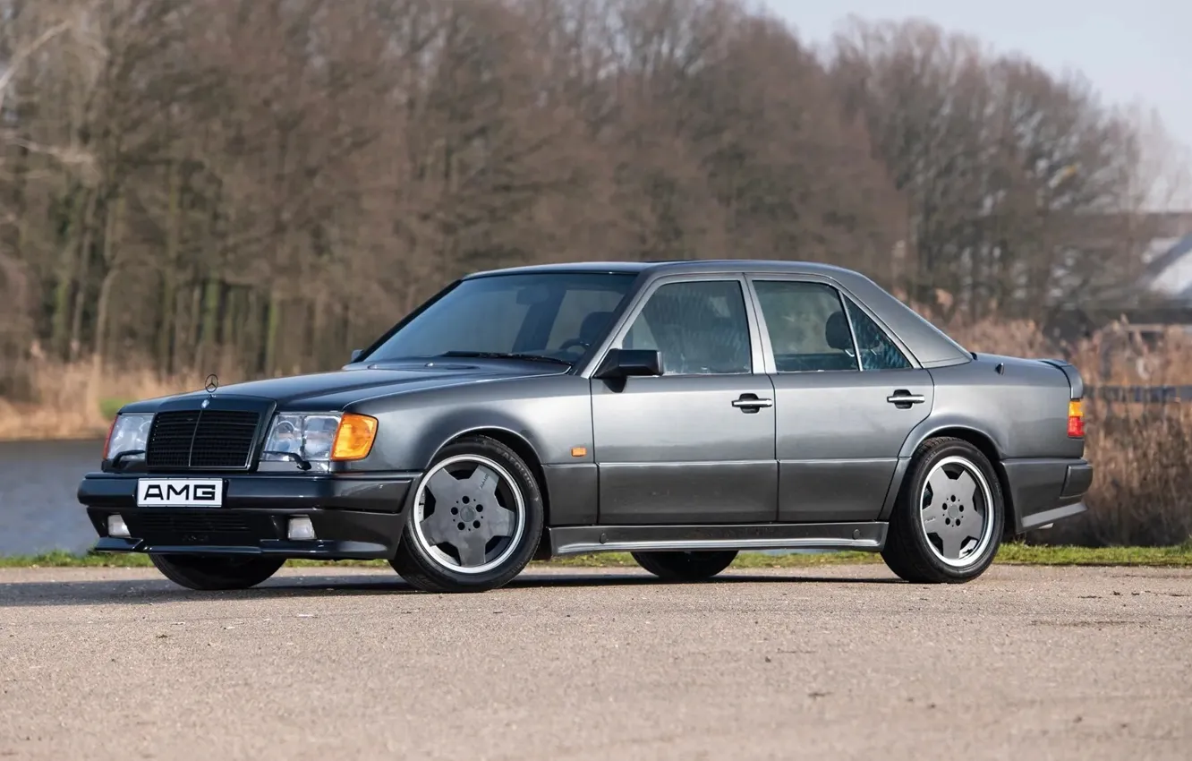 Фото обои AMG, 6.0, W124, 500E, Mercedec - Benz, HAMMER