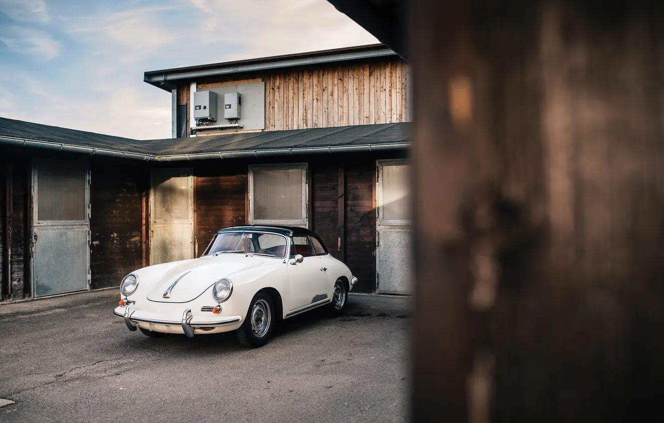 Фото обои Porsche, 1963, 356, Porsche 356B 1600 Super Cabriolet